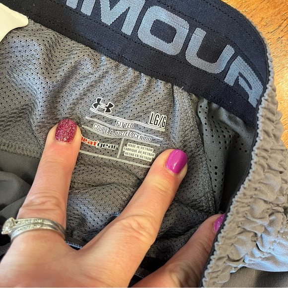 Under Armour Men’s gray athletic pants size large - Picture 4 of 11